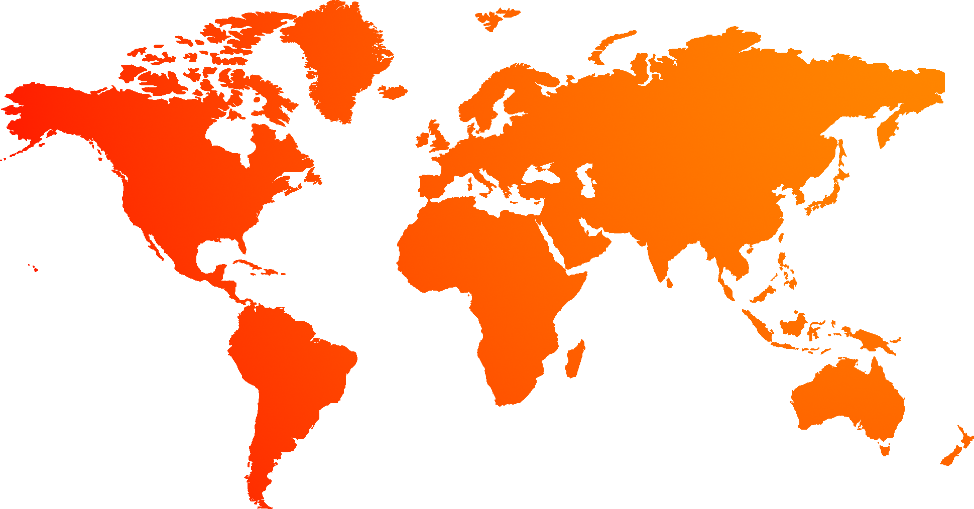 A map of the world