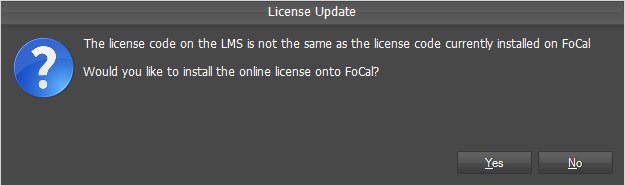 Licence Details Updated